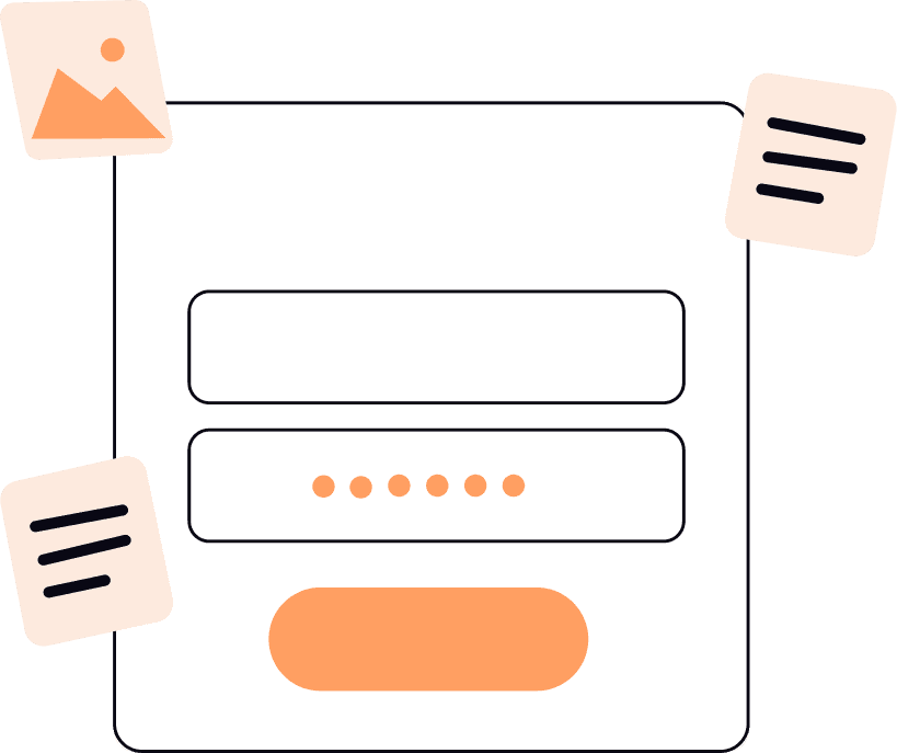 Graphic of a login interface symbolizing Nyx Sentinel’s testing of authentication mechanisms, role-based access controls, and privilege escalation risks.