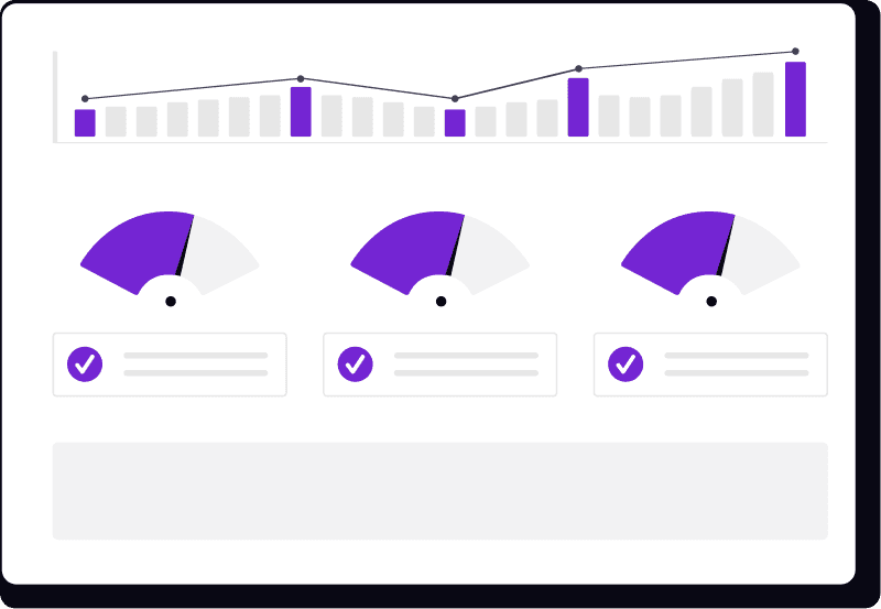 Illustration featuring analytics panels and load indicators representing Nyx Sentinel’s testing for rate limiting, resource consumption, and denial-of-service attack resistance.